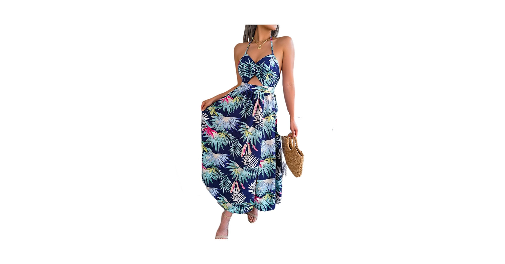 Amazon.com: ummzongs Floral Print Sleeveless Maxi Dress with Amazon.com: ummzongs Floral Print Sleeveless Maxi Dress with